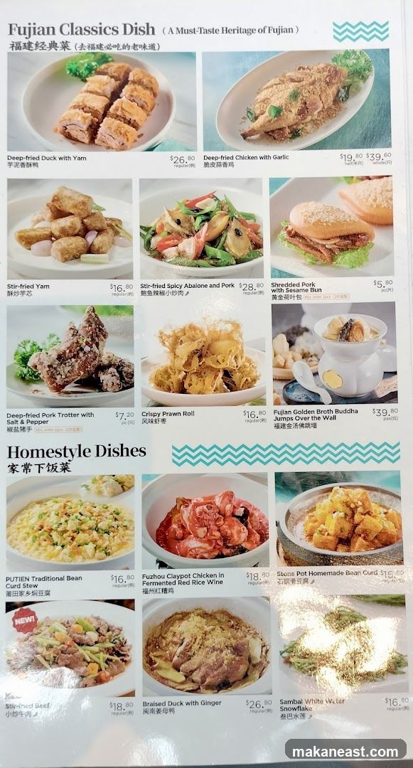 Fujian Classics Dish & Homestyle Dishes