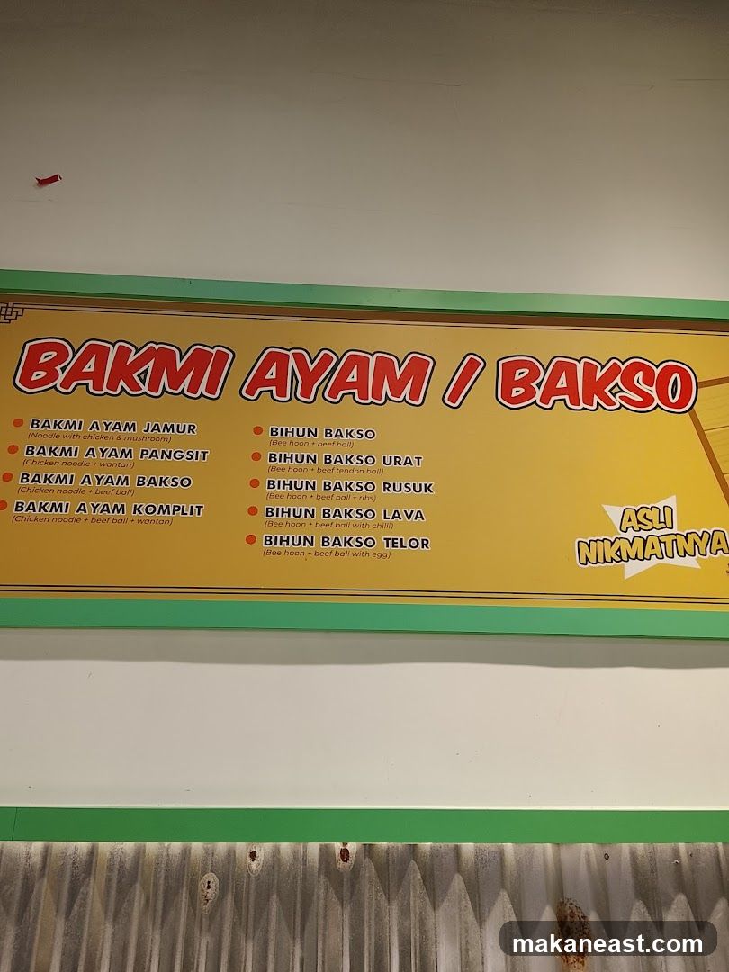 Bakmi Ayam / Bakso