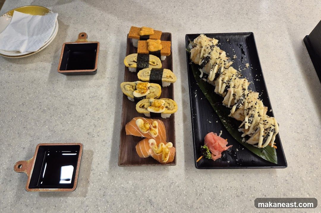 Saute Sushi | Paya Lebar Square | Paya Lebar | Vegetarian Vegan Halal | Japanese Cuisines
