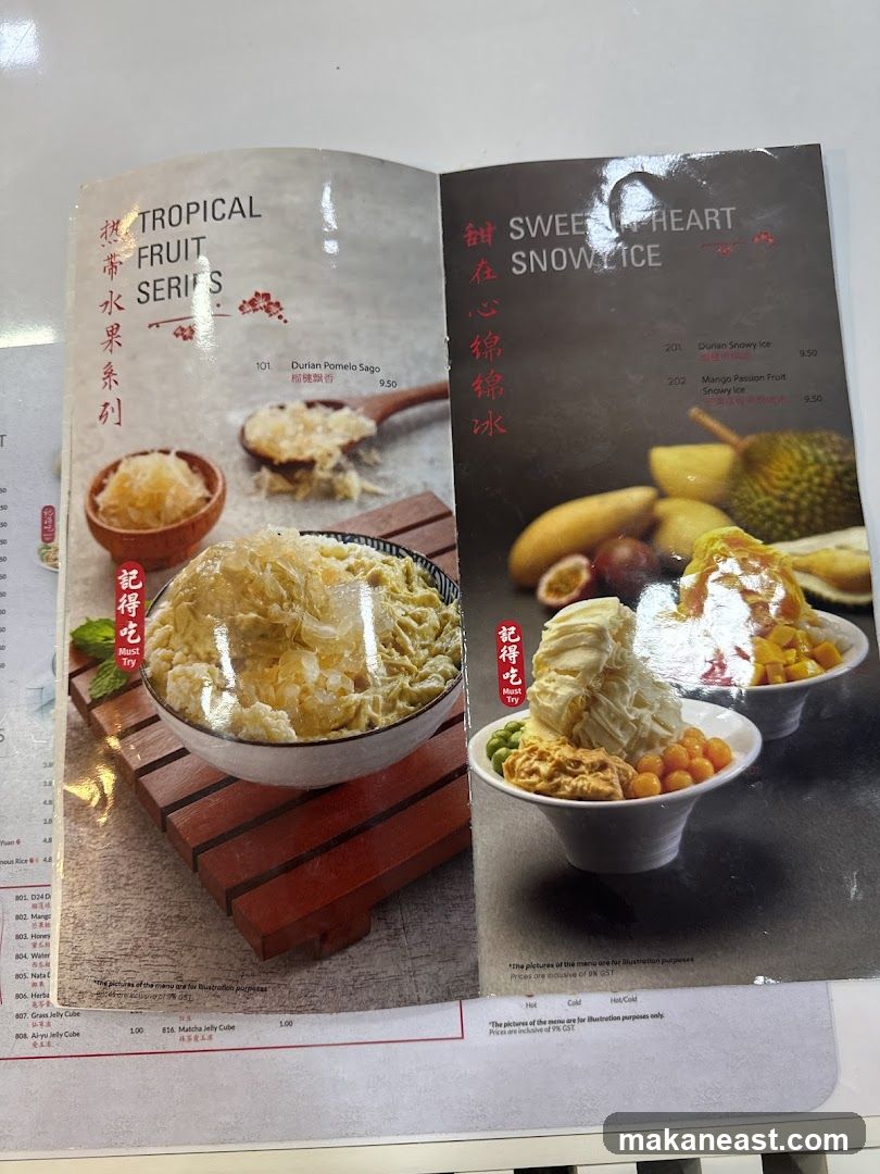 Tropical Fruit Series & Sweet Heart Snow Ice