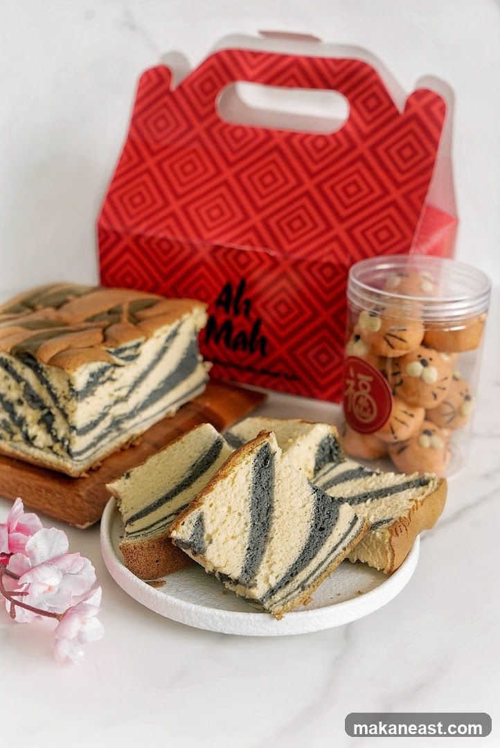 Tiger Stripe Cake and Cookies