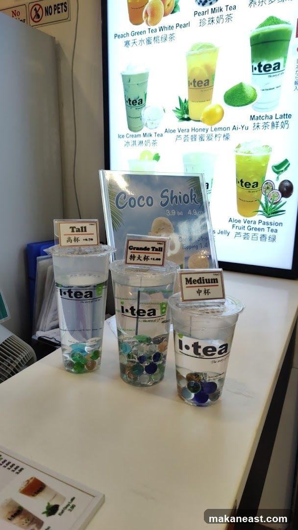 Beverage Menu Display