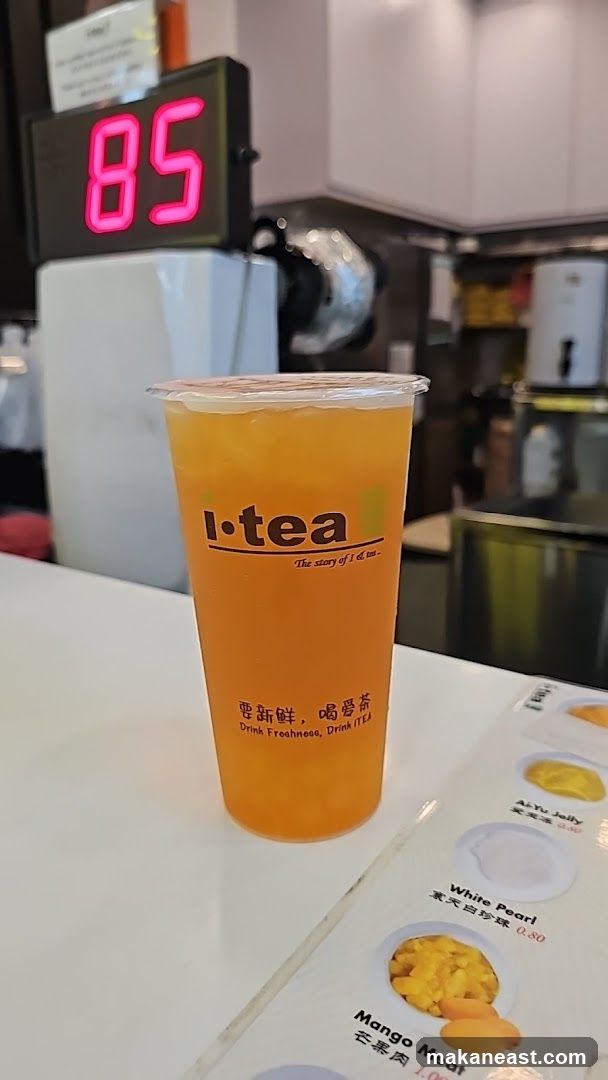 I-Tea Drink with Menu
