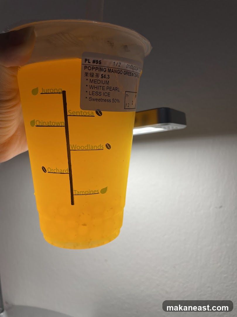 Popping Mango Green Tea