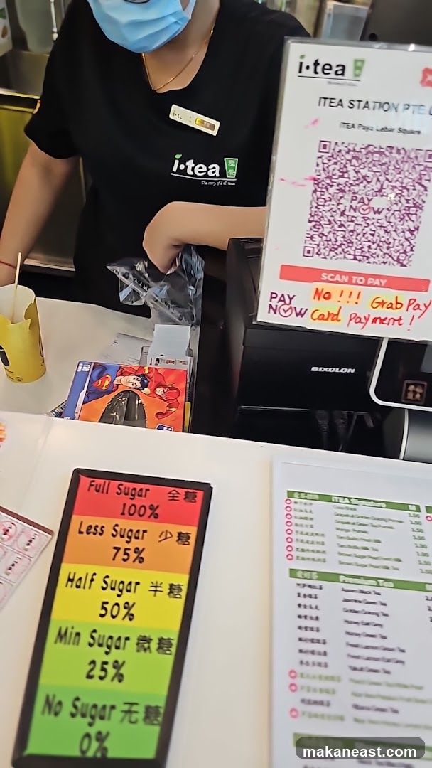 I-Tea Station Counter