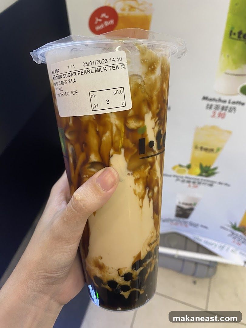 Brown Sugar Pearl Milk Tea