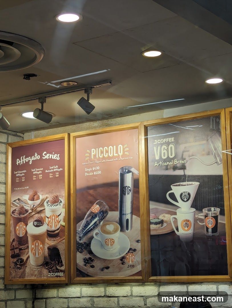 Coffee Menu
