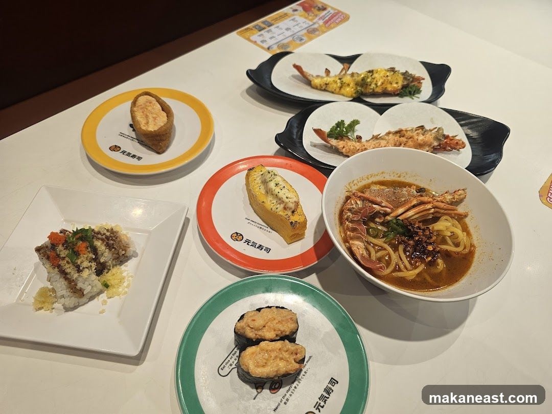 Sushi and Noodles