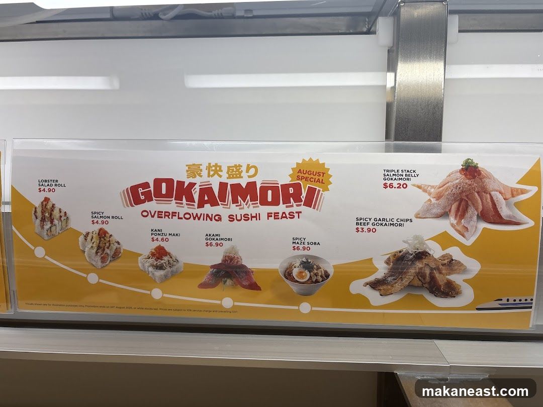 Gokaimori - Overflowing Sushi Feast