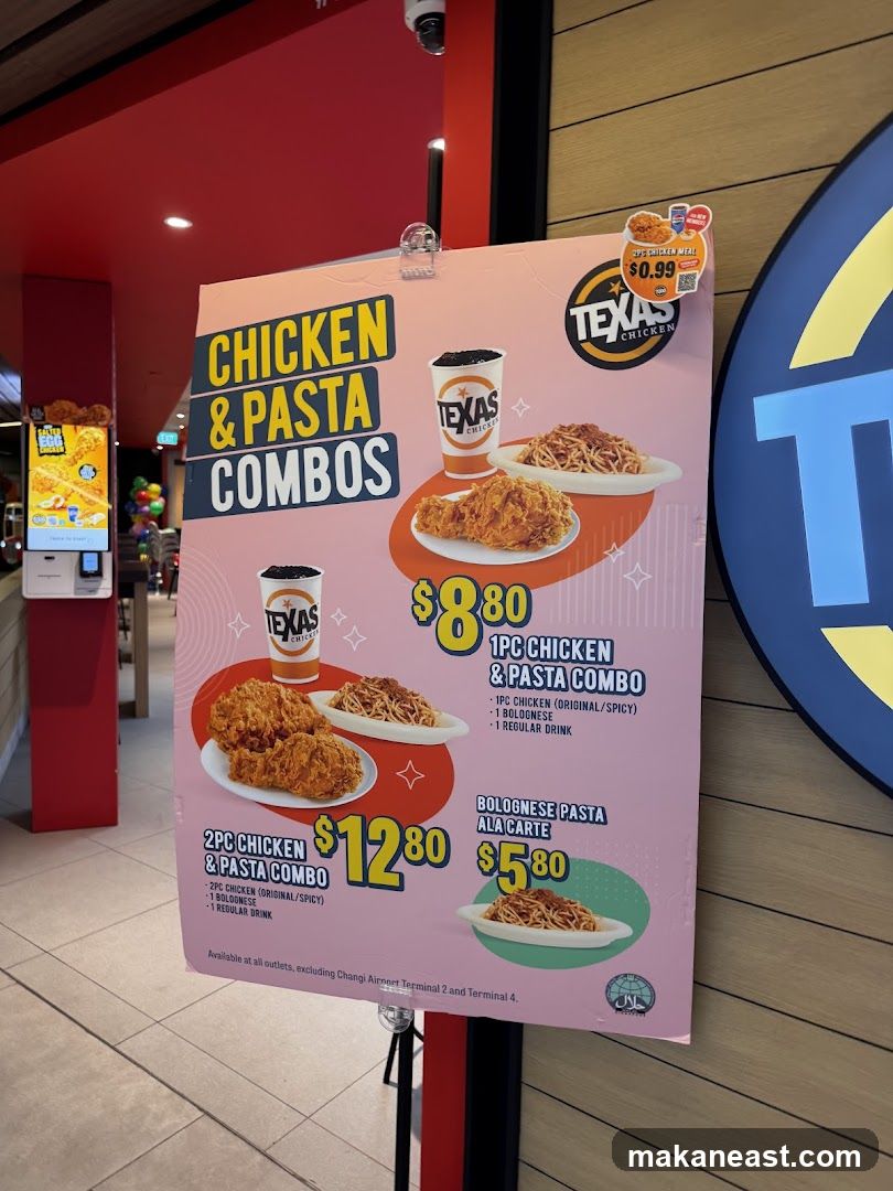 Chicken & Pasta Combos