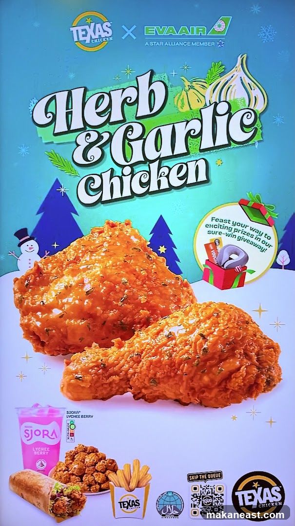 Texas Chicken Herb & Garlic Chicken Promotion