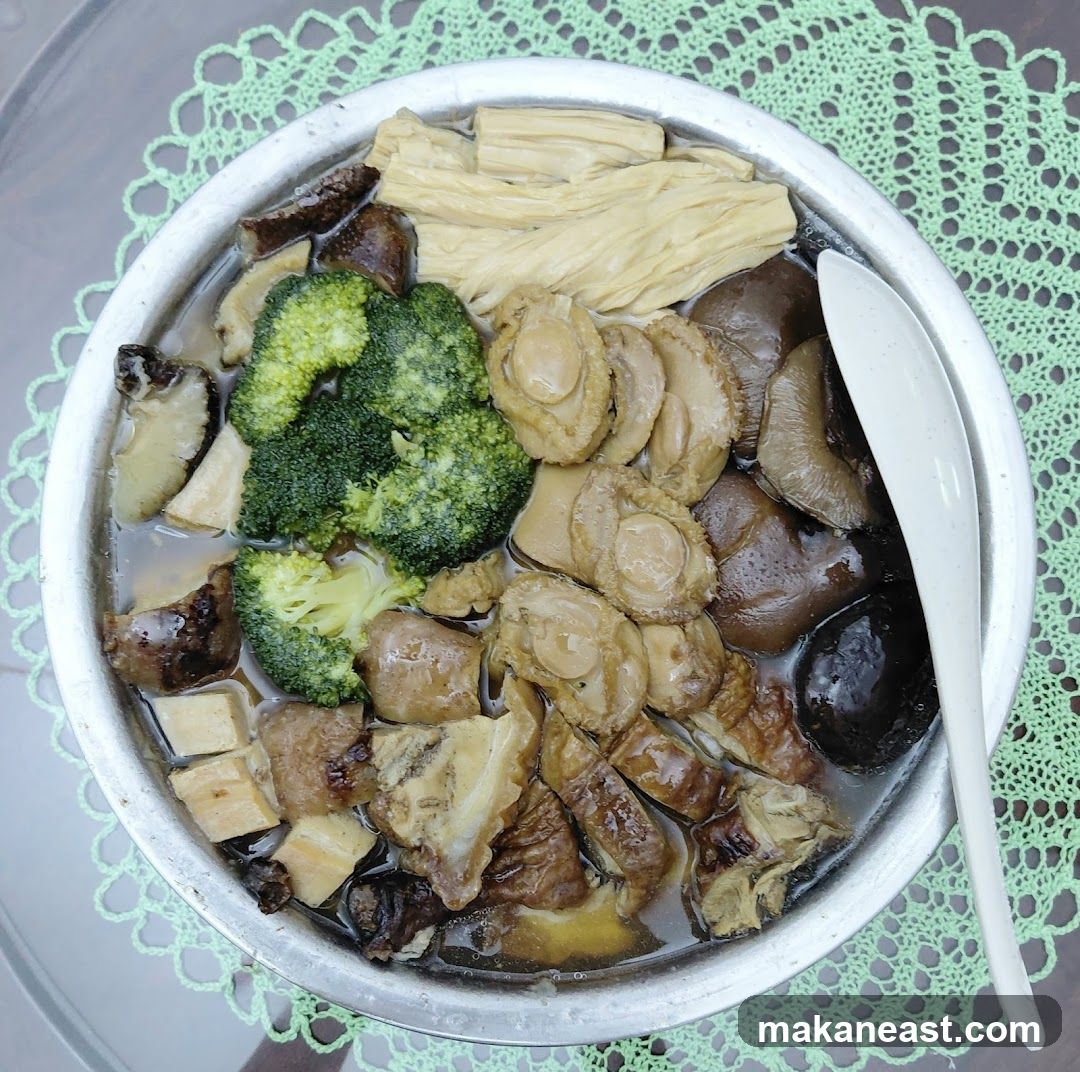 Abalone and Broccoli Stew