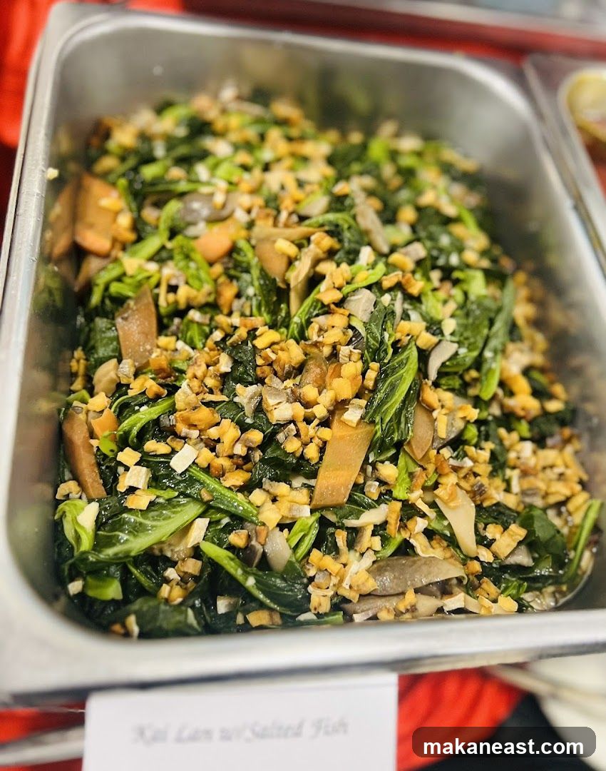 Stir-fried Kai Lan with Salted Fish