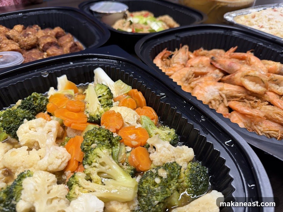 Assorted Takeout Dishes
