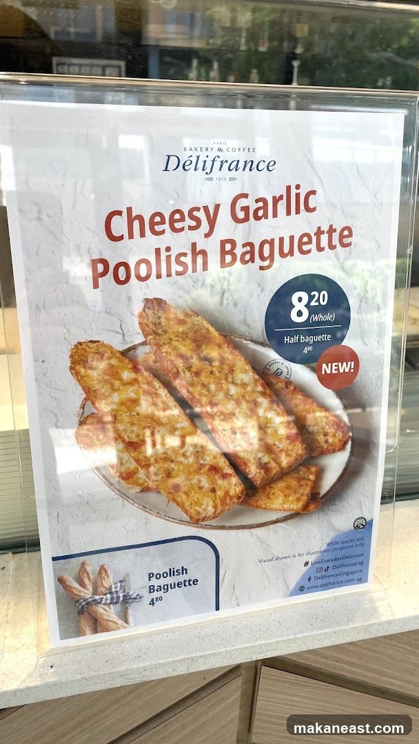 Délifrance Menu