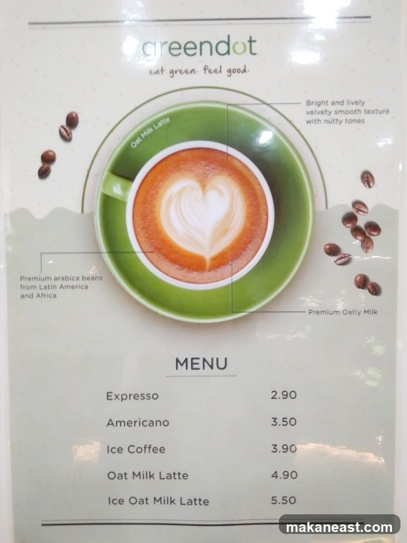 Greendot Menu