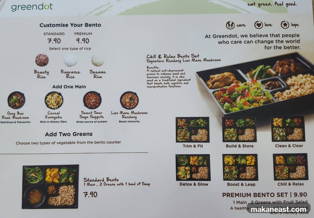 Greendot Customise Your Bento