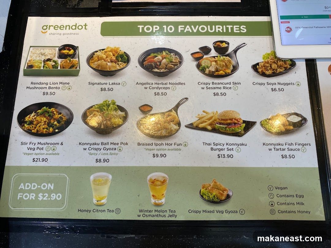 Greendot Top 10 Favourites