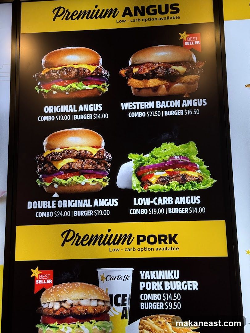 Premium Angus and Pork Burgers