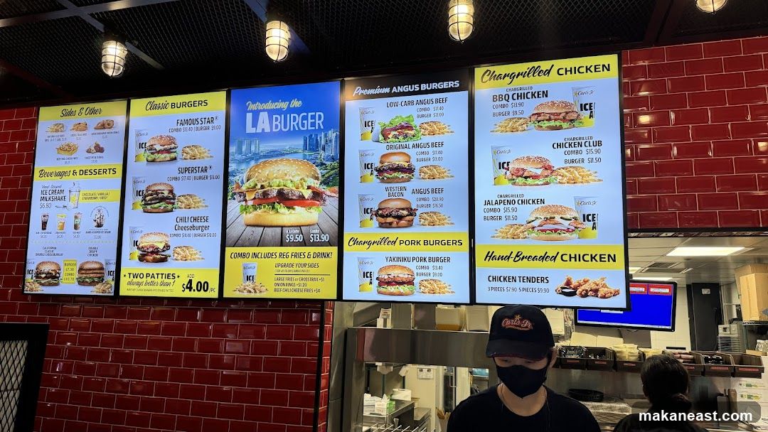 Carl's Jr. Menu