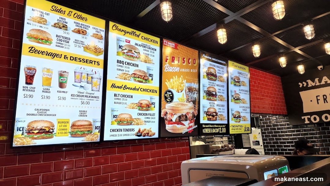 Carl's Jr. Menu