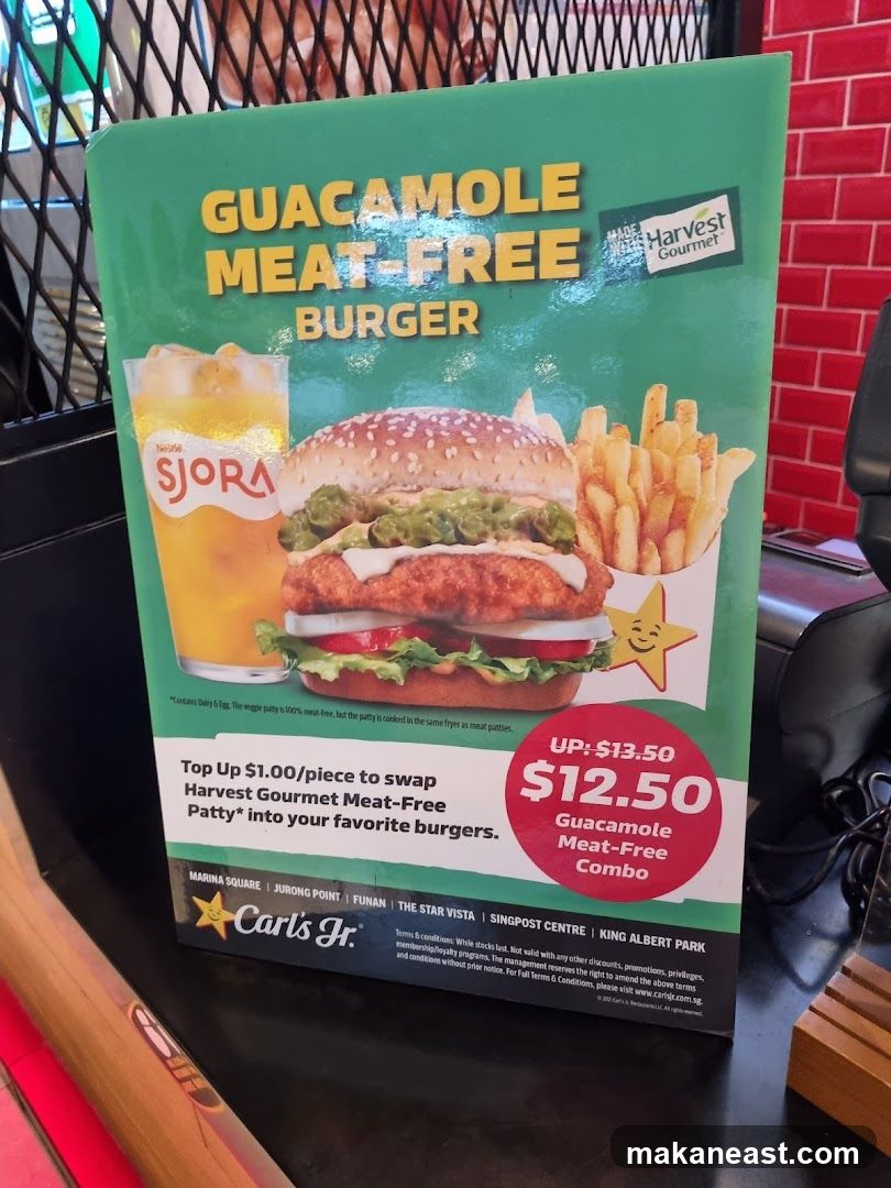 Guacamole Meat-Free Burger