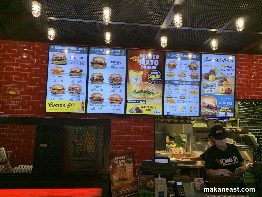 Carl's Jr. Menu