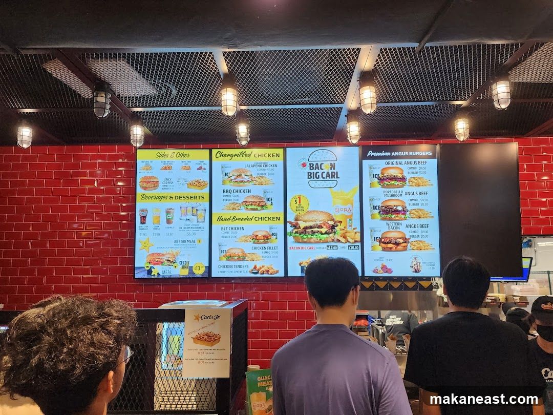 Carl's Jr. Menu