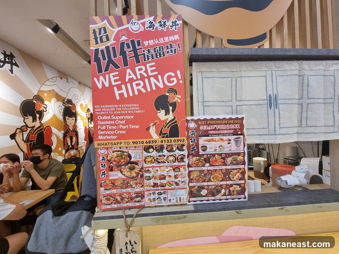 Restaurant Hiring and Menu Display