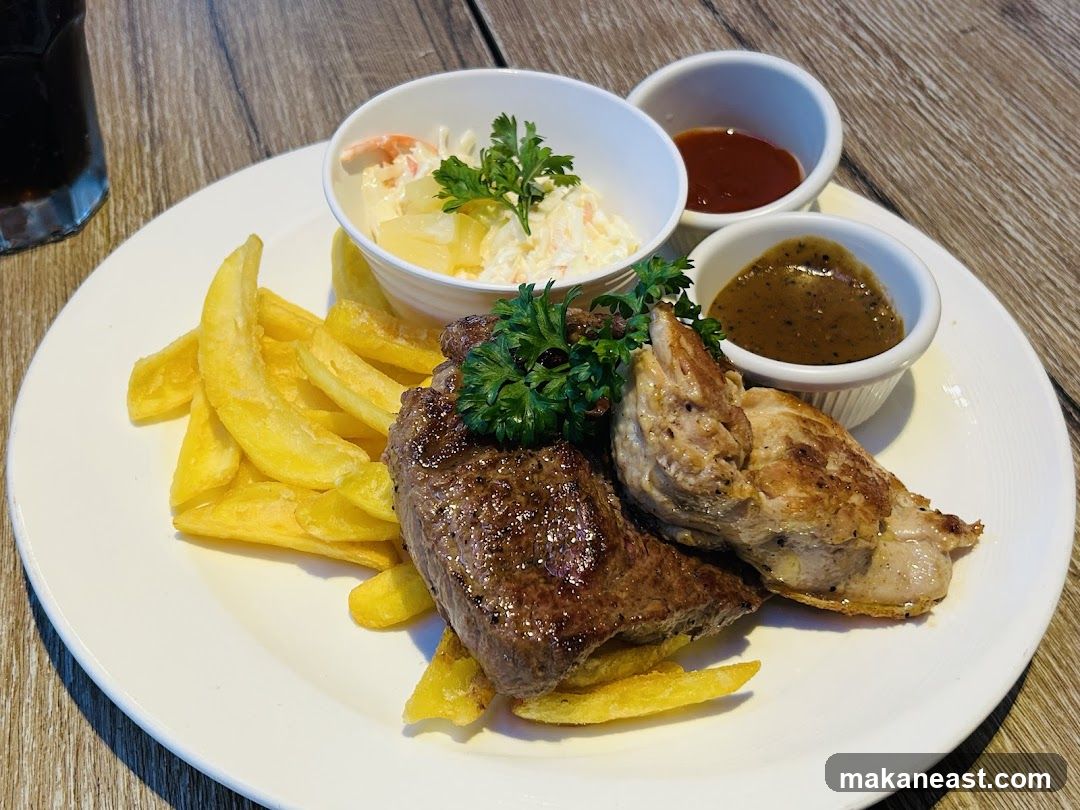Steak and Chicken Platter