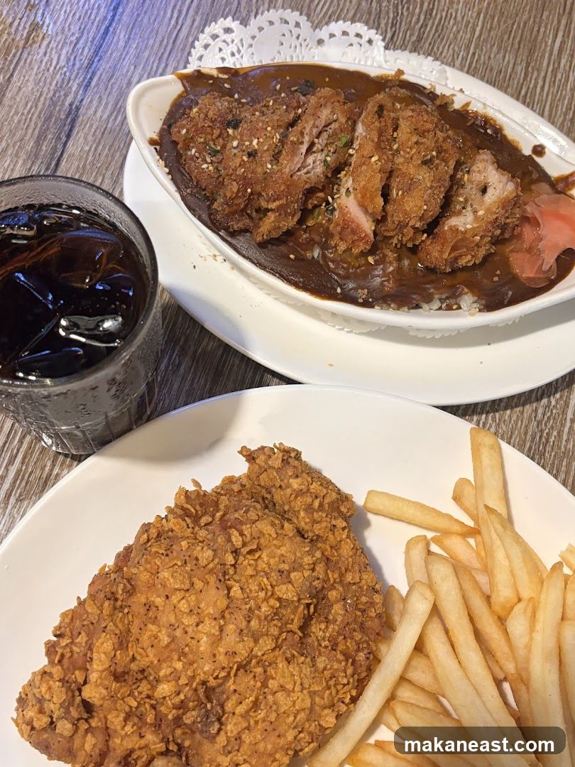 Fried Chicken and Curry