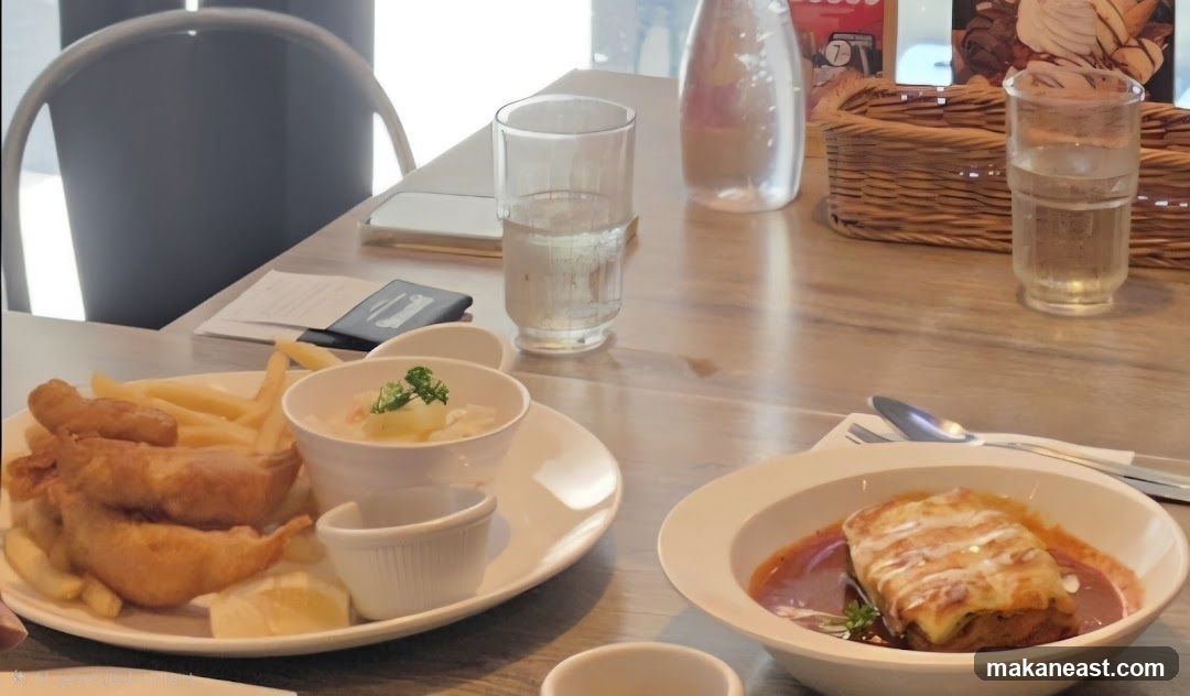 Fish and Chips with a Side Dish