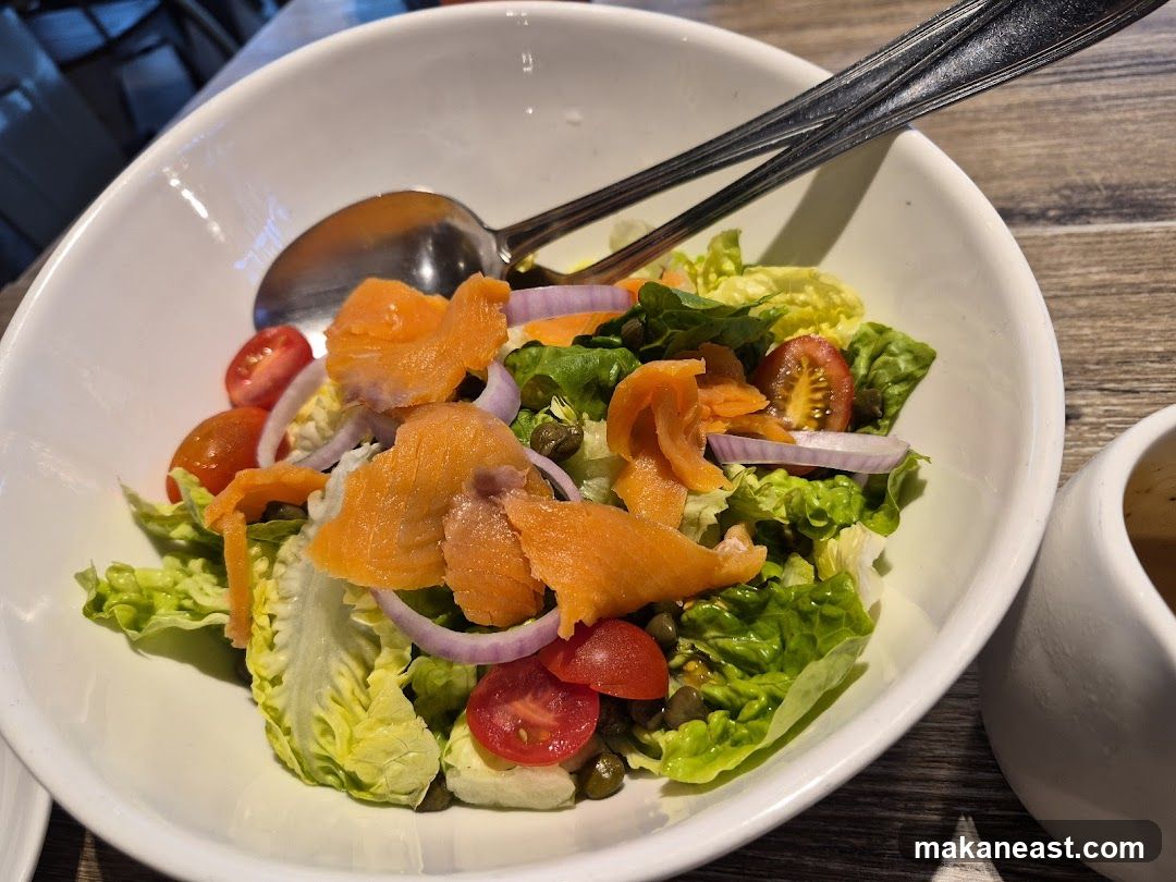 Smoked Salmon Salad