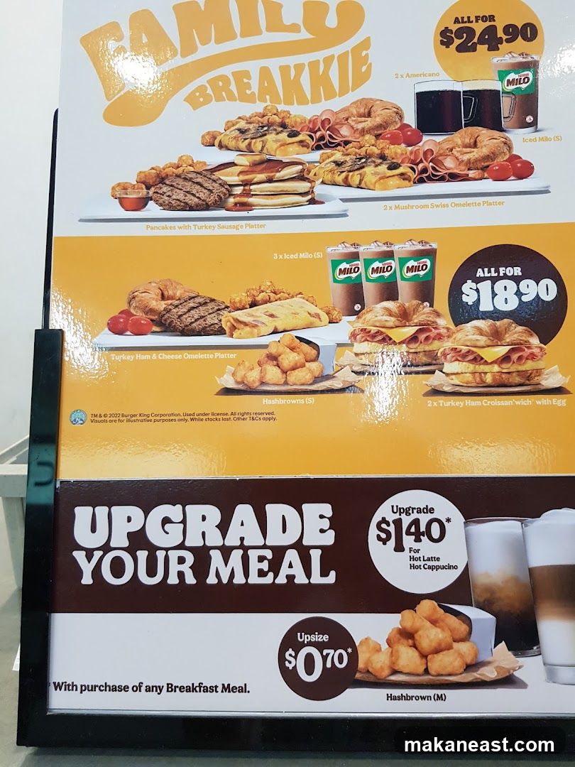 Family Breakkie Menu