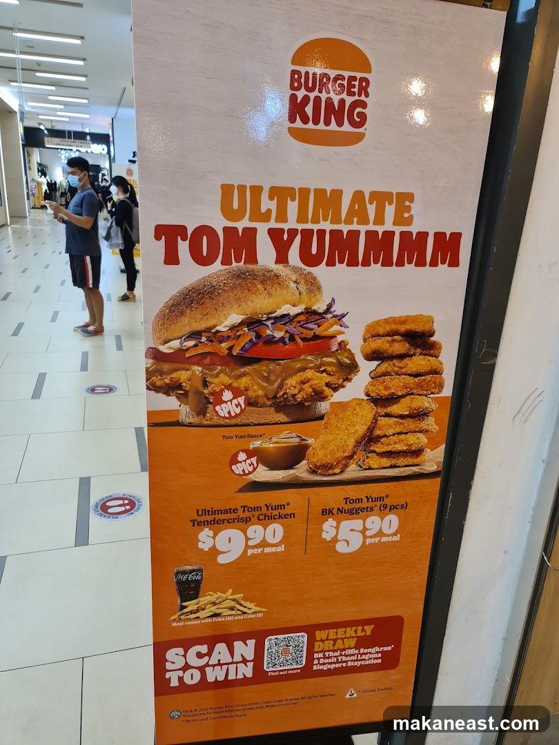 Burger King Menu
