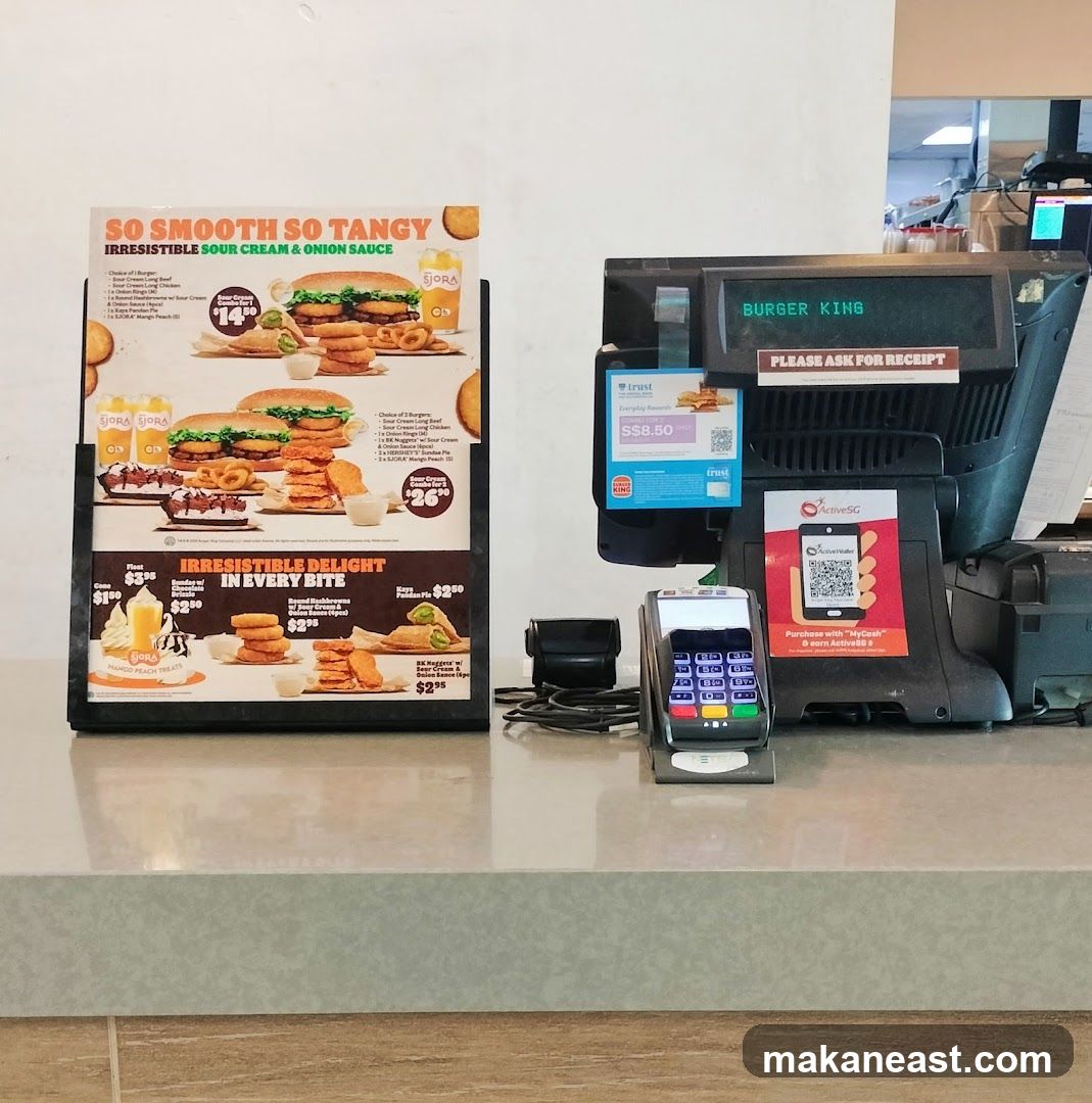 Burger King Menu