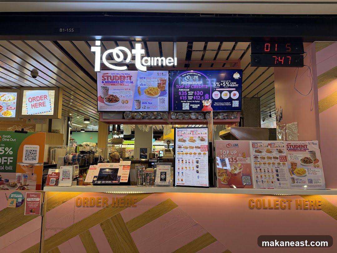 I Love Taimei 我愛台妹 SingPost Centre | Fried Chicken | Bubble Tea | Taiwan Street Food