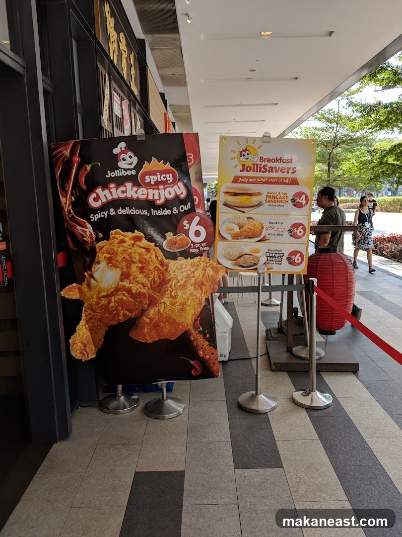 Jollibee Spicy Chickenjoy and Breakfast JolliSavers