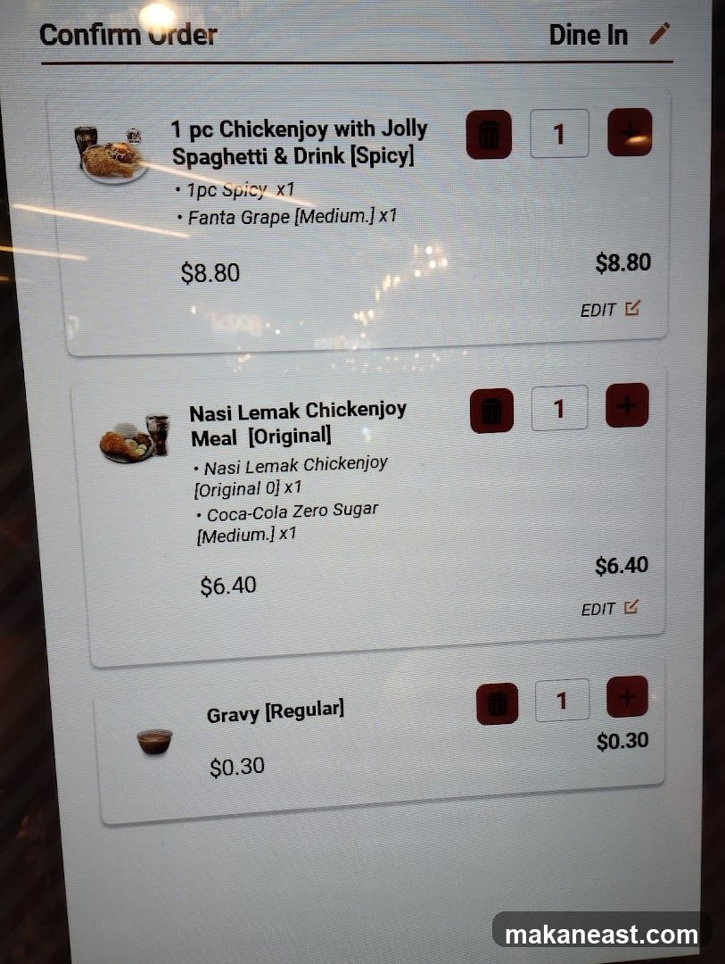 Confirm Order