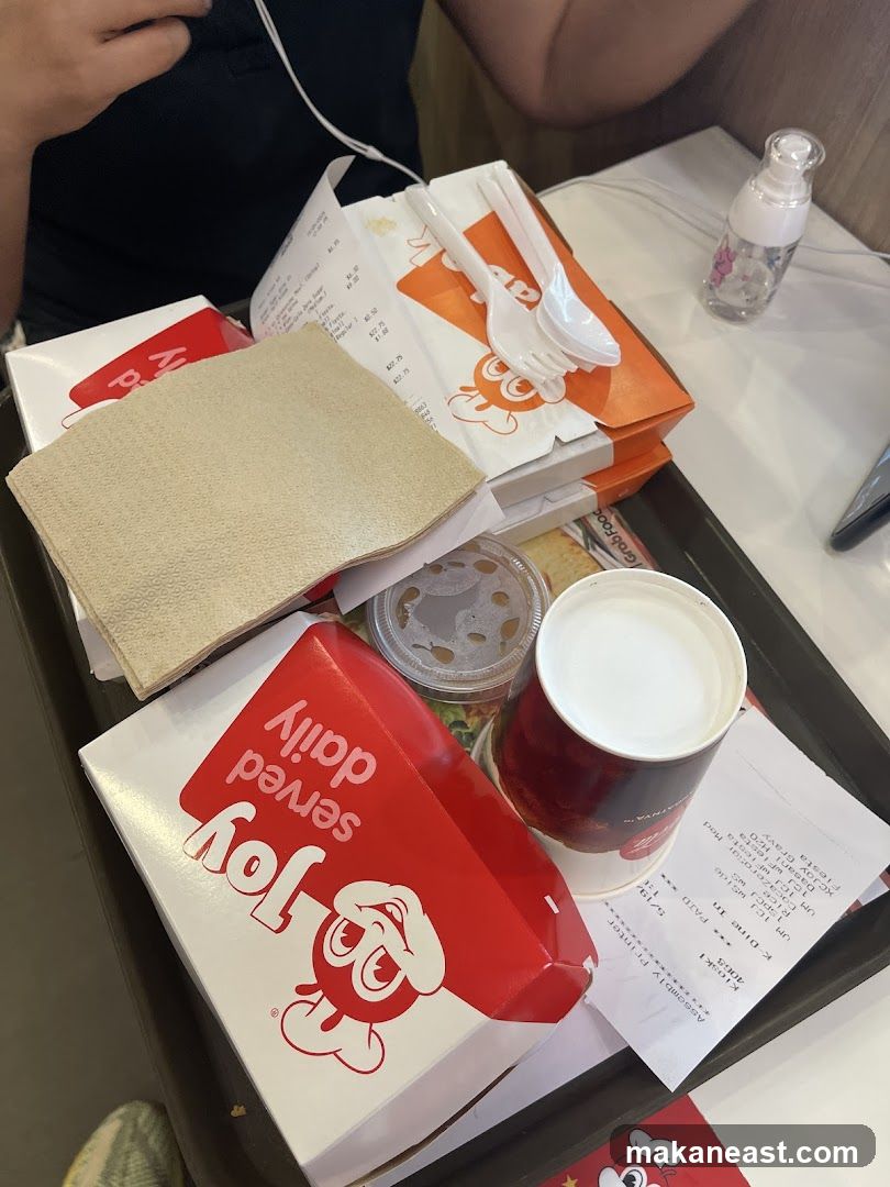 Fast Food Tray