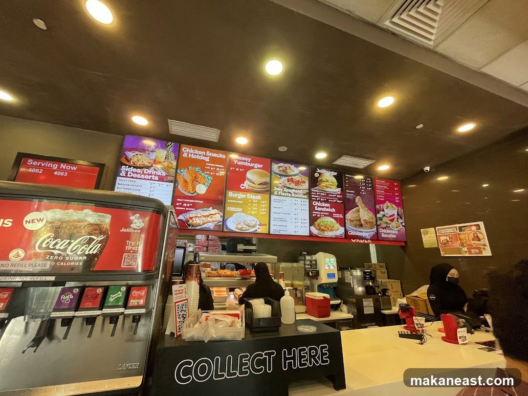 Fast Food Restaurant Counter