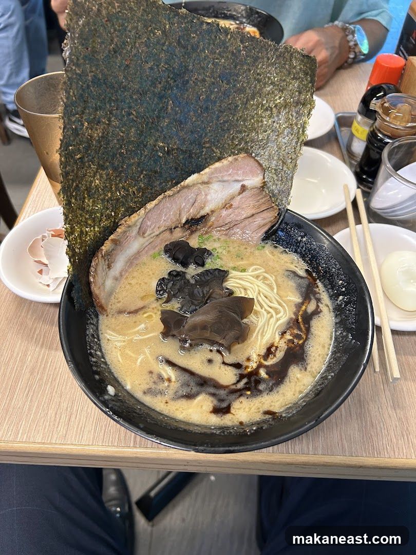 Ramen Bowl with Pork and Seaweed
