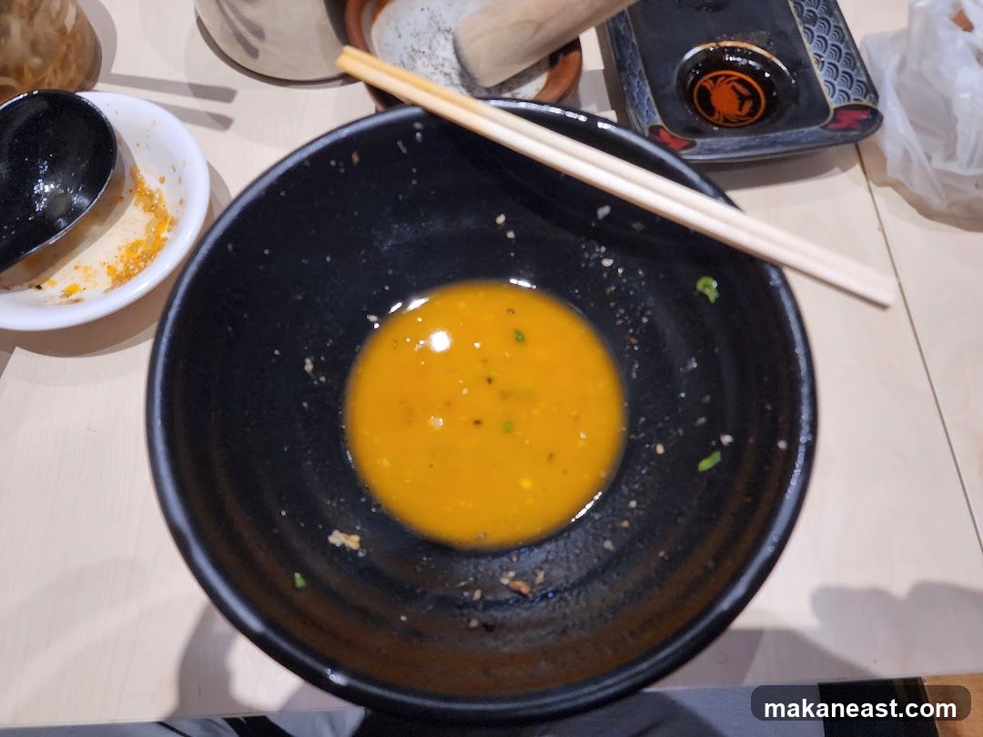 Empty Ramen Bowl