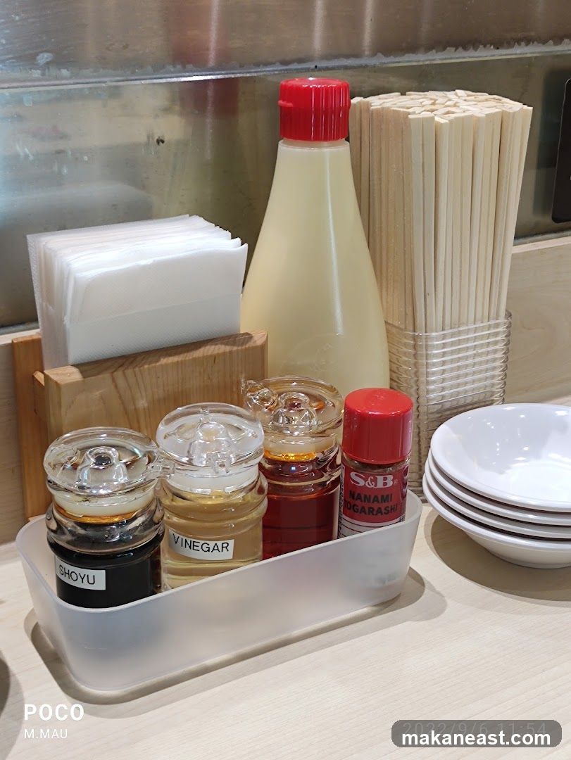 Condiments and Utensils
