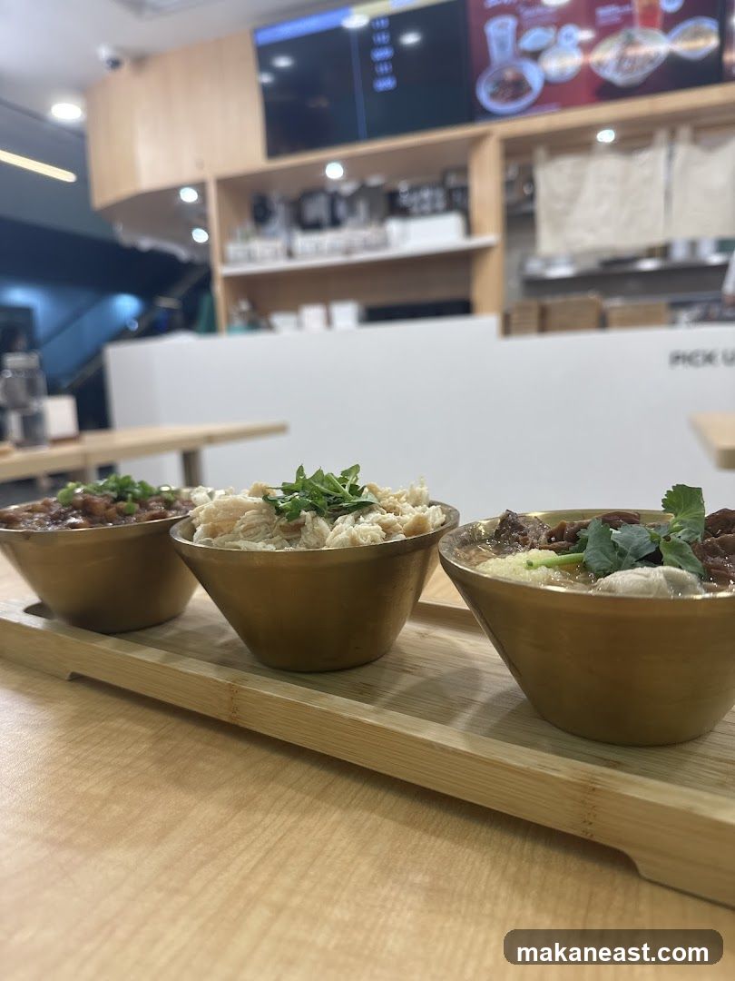 Three Bowls of Food
