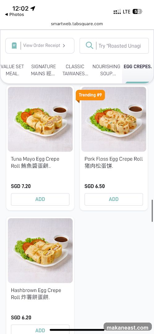 Egg Crepes