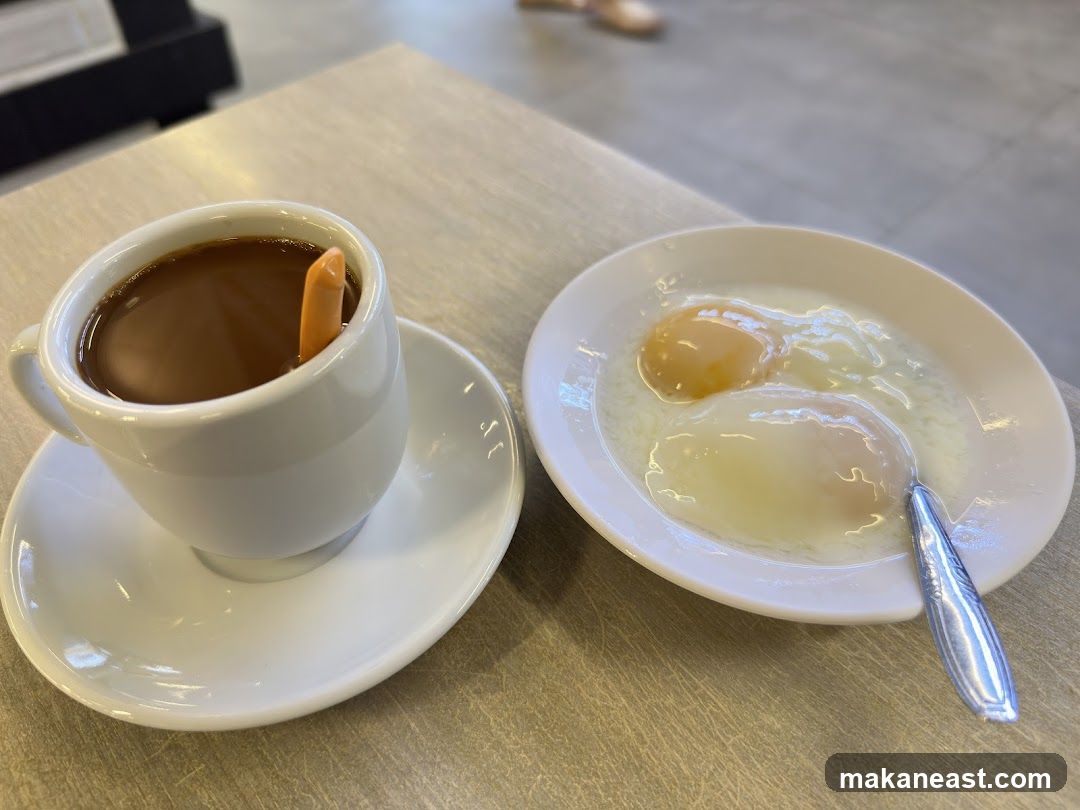 Coffee and Soft-Boiled Eggs