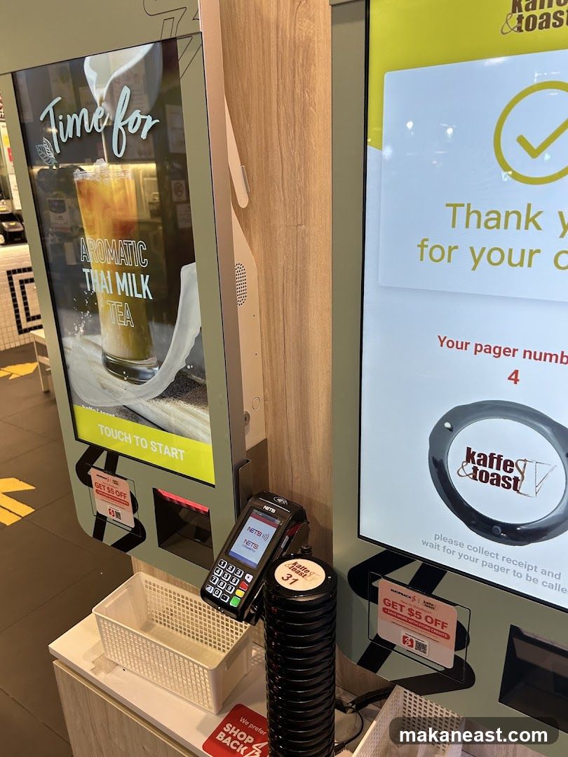 Self-service kiosks and payment terminals