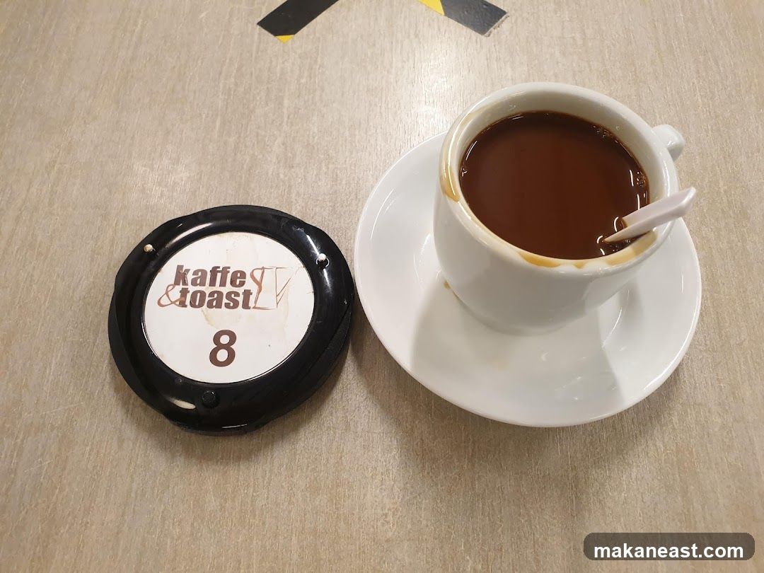 Coffee and Order Number