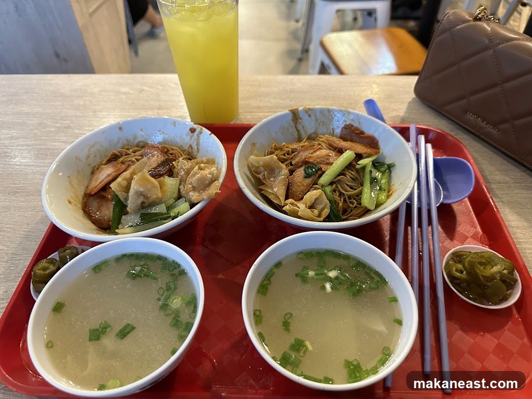 Noodle Soup and Drink